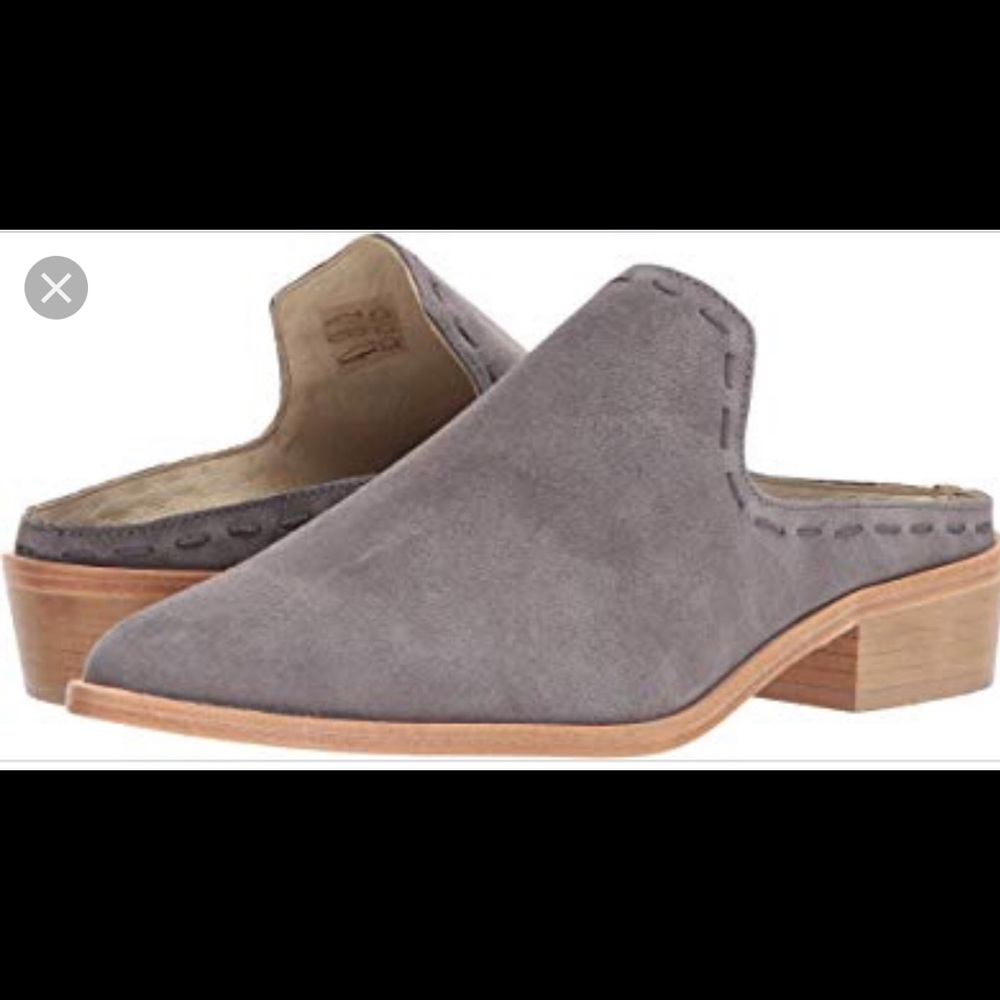 NWB Matt Bernson Inspo Slate Grey Mules 8